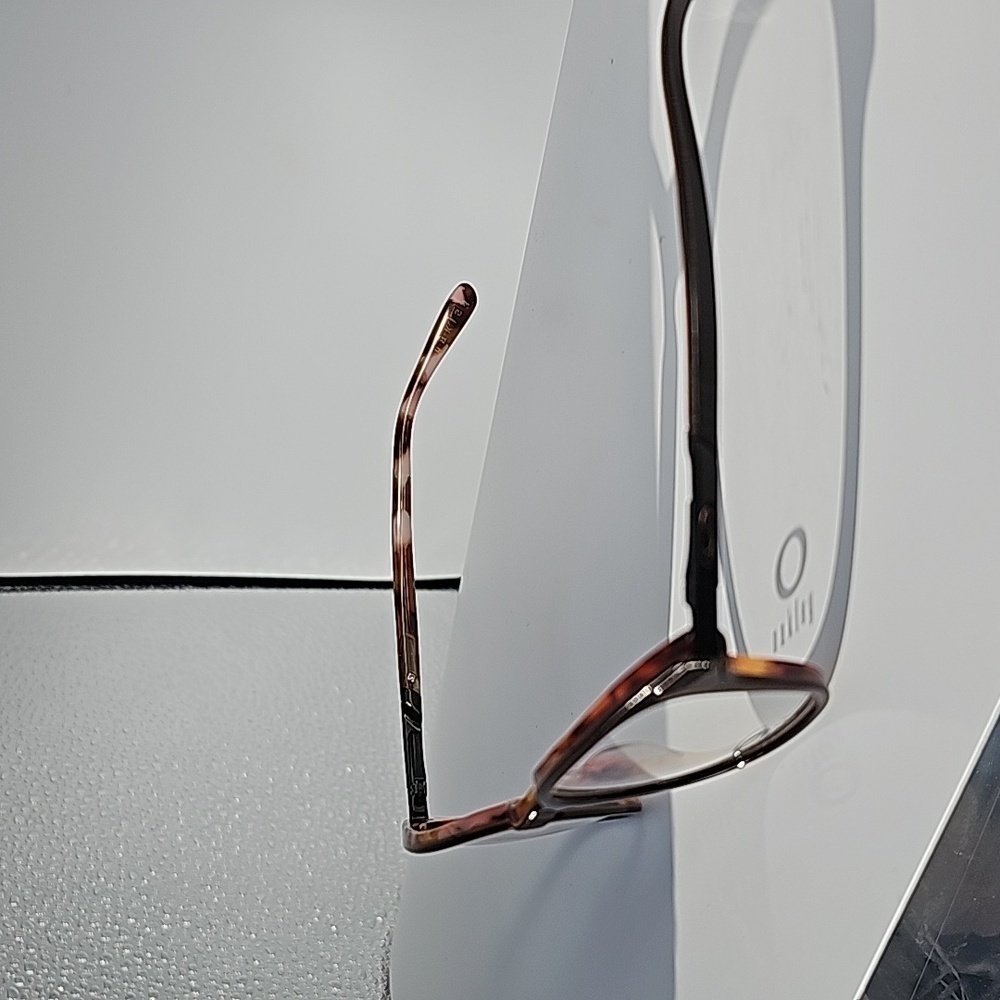 Oakley Mislead OX1107-0248 Brown Mosaic Eyeglasses Frames Tortoise 48-18-138 - Picture 9 of 12